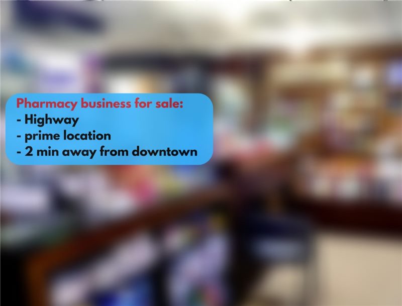 Pharmacy business for sale in Salim slam